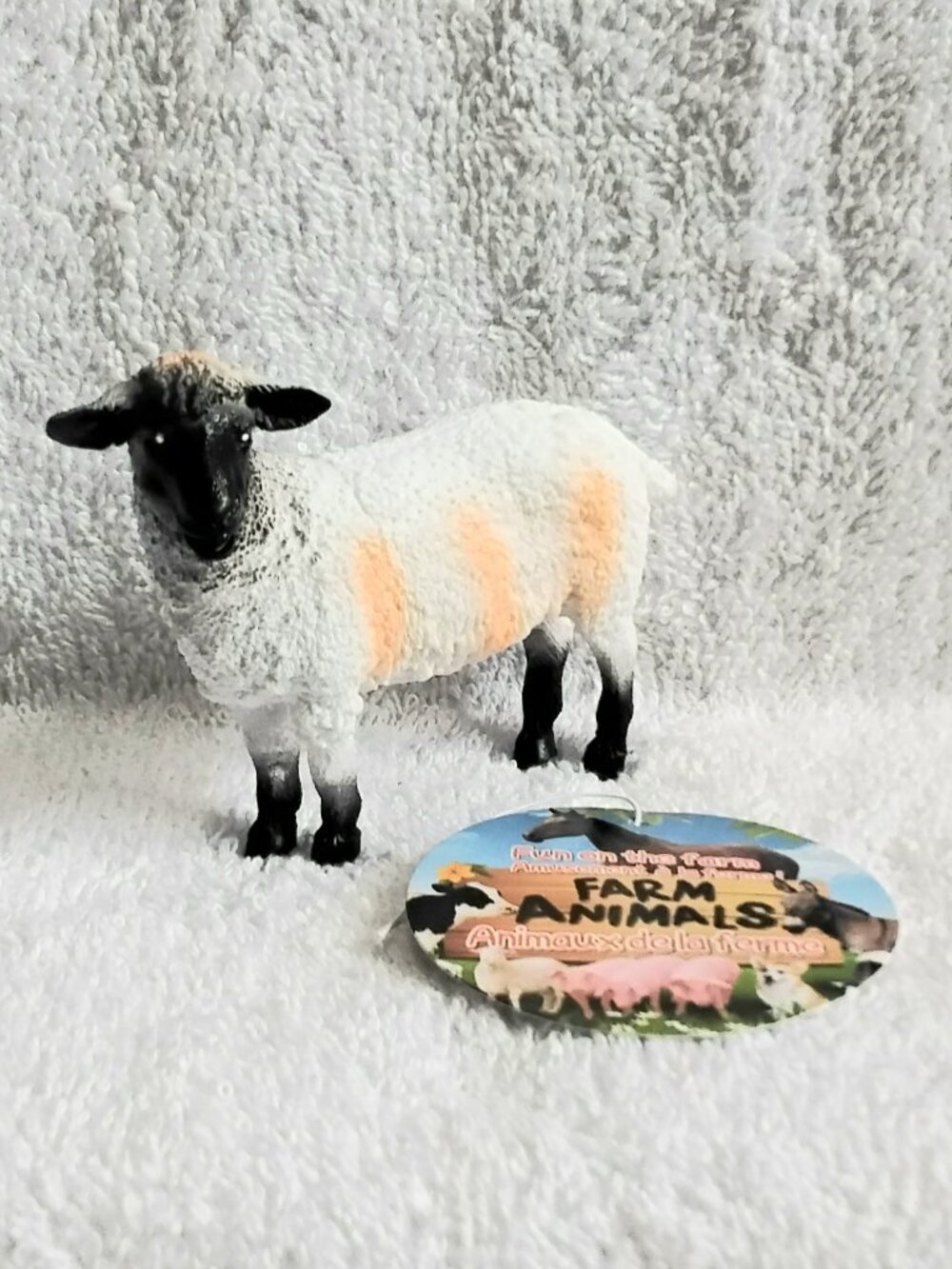 4/$20 High Quality Large 5 1/2" Long Fun on the Farm Animals Sheep BNWT!!